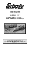 Grizzly H3117 Instruction Manual preview