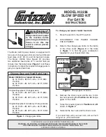 Preview for 1 page of Grizzly H3236 Instruction Manual