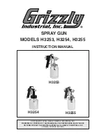 Preview for 1 page of Grizzly H3253 Instruction Manual