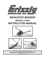 Grizzly H5502 Instruction Manual предпросмотр