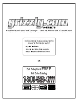 Предварительный просмотр 4 страницы Grizzly H5525 Instruction Sheet