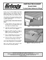 Grizzly H5664 Instruction Sheet preview