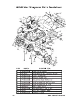 Grizzly H6069 Parts Breakdown preview