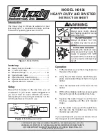 Grizzly H6136 Instruction Sheet preview