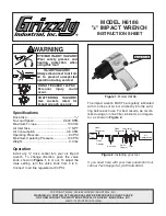 Grizzly H6186 Instruction Sheet preview