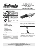 Grizzly H6189 Instruction Sheet предпросмотр