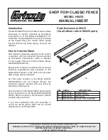 Предварительный просмотр 1 страницы Grizzly H6472 Manual Insert