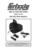 Preview for 1 page of Grizzly H7604 Instruction Manual