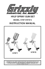 Preview for 1 page of Grizzly H7671 Instruction Manual