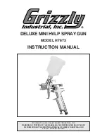 Preview for 1 page of Grizzly H7673 Instruction Manual