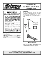 Preview for 1 page of Grizzly H8093 Specifications