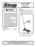 Grizzly H8094 Quick Start Manual preview