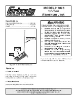 Предварительный просмотр 1 страницы Grizzly H8096 Manual