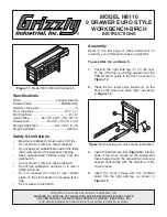 Preview for 1 page of Grizzly H8110 Instructions