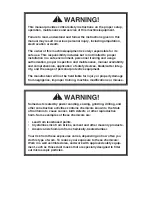 Preview for 2 page of Grizzly H8124 Instruction Manual