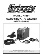 Grizzly H8154 Owner'S Manual preview