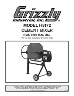 Grizzly H8172 Owner'S Manual предпросмотр