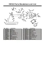 Preview for 4 page of Grizzly H8188 Instruction Sheet