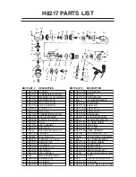 Предварительный просмотр 8 страницы Grizzly H8217 Instruction Manual