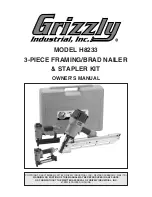 Grizzly H8233 Owner'S Manual preview