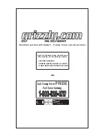 Предварительный просмотр 16 страницы Grizzly H8253 Instruction Manual