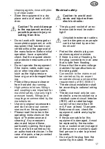 Preview for 17 page of Grizzly HDR 21-150 Translation Of The Original Instructions For Use