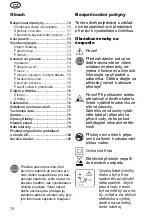 Preview for 70 page of Grizzly HDR 21-150 Translation Of The Original Instructions For Use