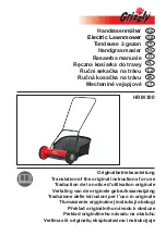 Предварительный просмотр 1 страницы Grizzly HRM 300 Translation Of The Original Instructions For Use