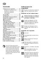 Предварительный просмотр 54 страницы Grizzly HRM 38 Translation Of The Original Instructions For Use