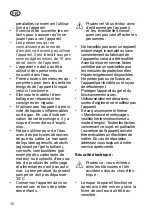 Preview for 16 page of Grizzly HWW 3038 Translation Of The Original Instructions For Use