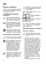 Preview for 70 page of Grizzly HWW 3038 Translation Of The Original Instructions For Use