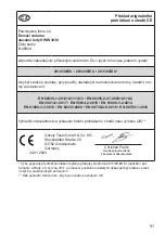 Preview for 91 page of Grizzly HWW 3038 Translation Of The Original Instructions For Use