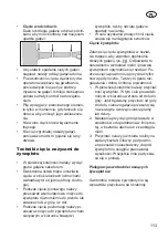 Preview for 113 page of Grizzly KSHS 710-500 2in1 Translation Of The Original Instructions For Use