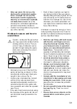 Preview for 129 page of Grizzly KSHS 710-500 2in1 Translation Of The Original Instructions For Use