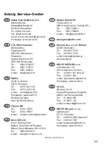 Preview for 241 page of Grizzly KSHS 710-500 2in1 Translation Of The Original Instructions For Use