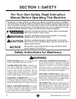 Preview for 8 page of Grizzly Line Boring Machine G0642 Owner'S Manual