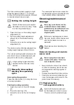 Preview for 95 page of Grizzly MR 1000 Translation Of The Original Instructions For Use