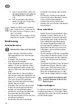 Preview for 14 page of Grizzly MTR 25 Translation Of The Original Instructions For Use