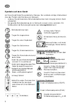 Preview for 8 page of Grizzly MTS 43-14 E2 Translation Of The Original Instructions For Use