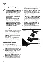 Preview for 18 page of Grizzly MTS 43-14 E2 Translation Of The Original Instructions For Use