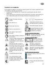 Preview for 117 page of Grizzly MTS 43-14 E2 Translation Of The Original Instructions For Use