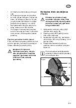 Preview for 211 page of Grizzly MTS 43-14 E2 Translation Of The Original Instructions For Use