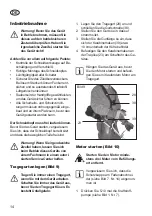 Preview for 14 page of Grizzly MTS 43 AC E2 Translation Of The Original Instructions For Use