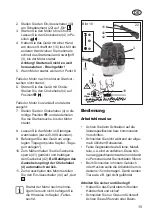 Preview for 15 page of Grizzly MTS 43 AC E2 Translation Of The Original Instructions For Use