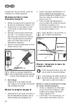 Preview for 76 page of Grizzly MTS 43 AC E2 Translation Of The Original Instructions For Use