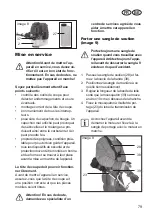 Preview for 79 page of Grizzly MTS 43 AC E2 Translation Of The Original Instructions For Use