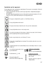 Preview for 137 page of Grizzly MTS 43 AC E2 Translation Of The Original Instructions For Use