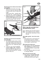 Preview for 225 page of Grizzly MTS 43 AC E2 Translation Of The Original Instructions For Use