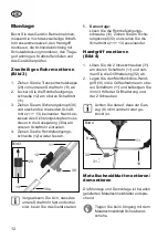 Preview for 12 page of Grizzly MTS 52-15 E2 Translation Of The Original Instructions For Use