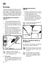 Preview for 56 page of Grizzly MTS 52-15 E2 Translation Of The Original Instructions For Use